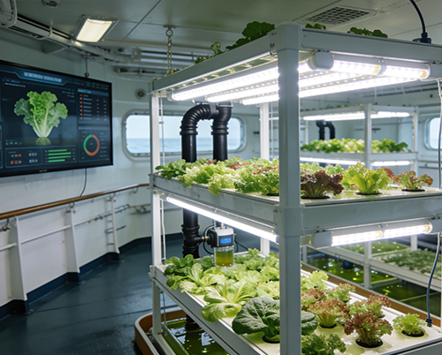 Marine vegetable factory