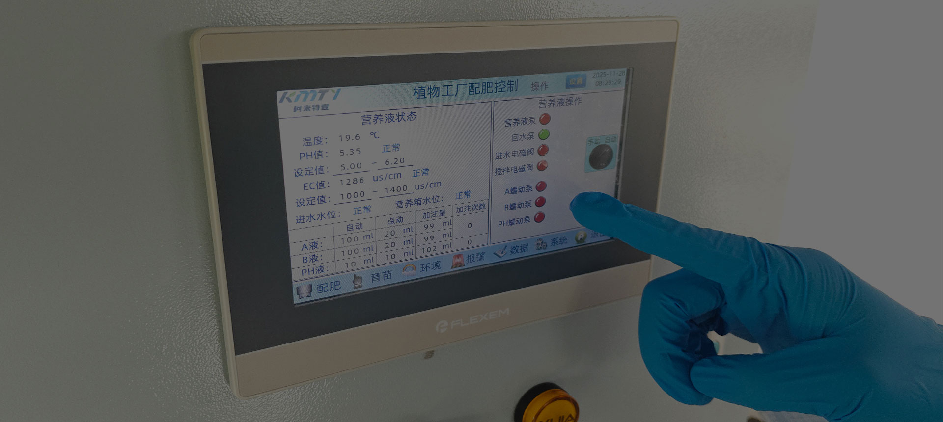 Fully automatic operation